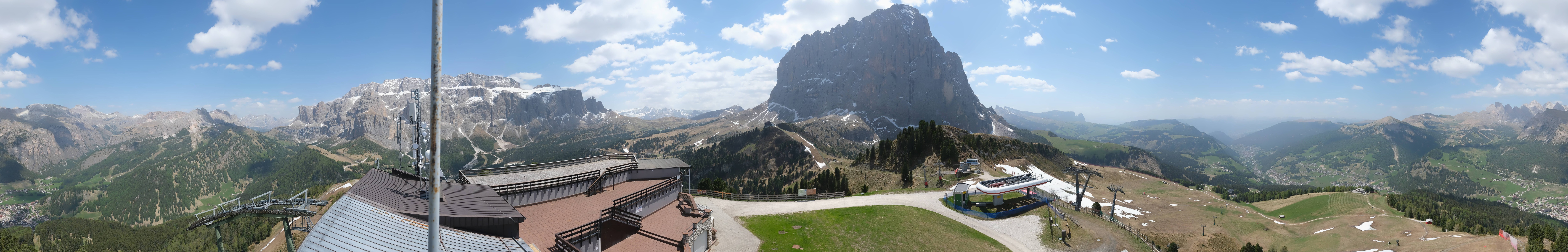 Archiv Foto Webcam Gröden: Ausblick Ciampinoi
