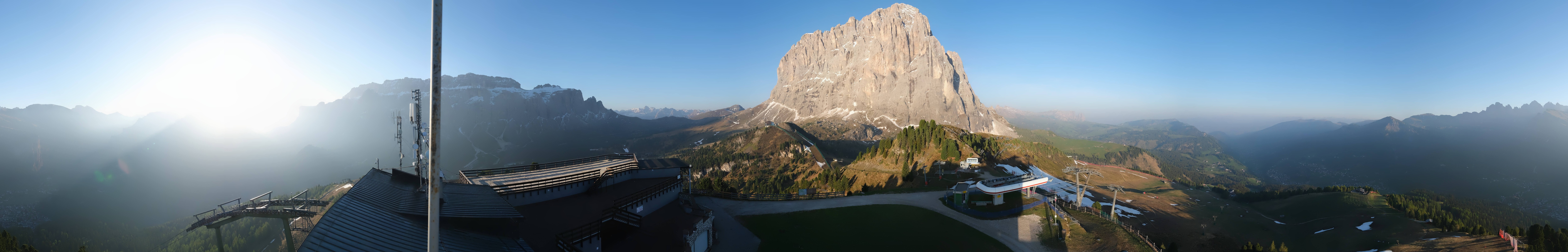 Archiv Foto Webcam Gröden: Ausblick Ciampinoi