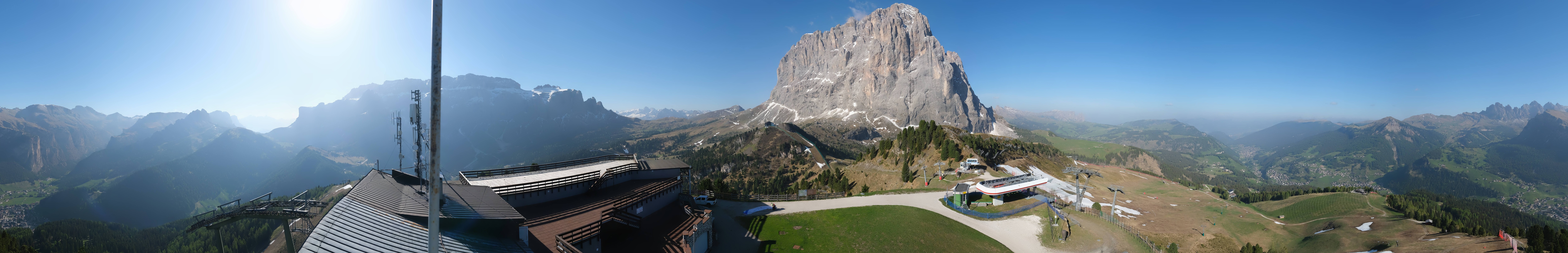 Archiv Foto Webcam Gröden: Ausblick Ciampinoi