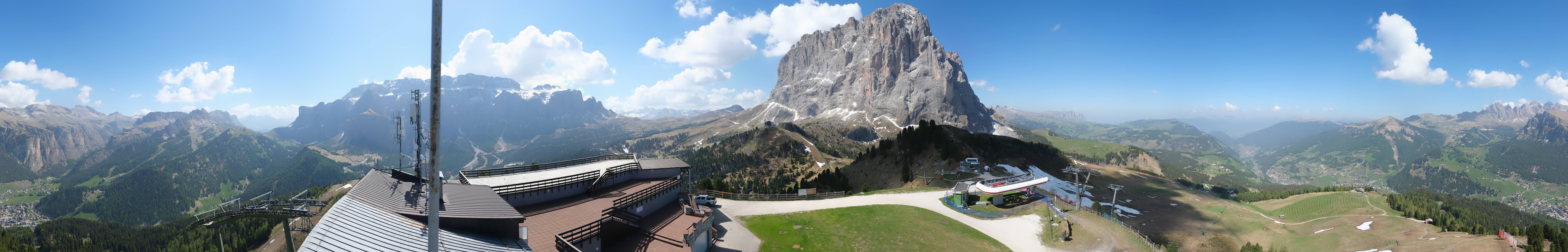 Archiv Foto Webcam Gröden: Ausblick Ciampinoi