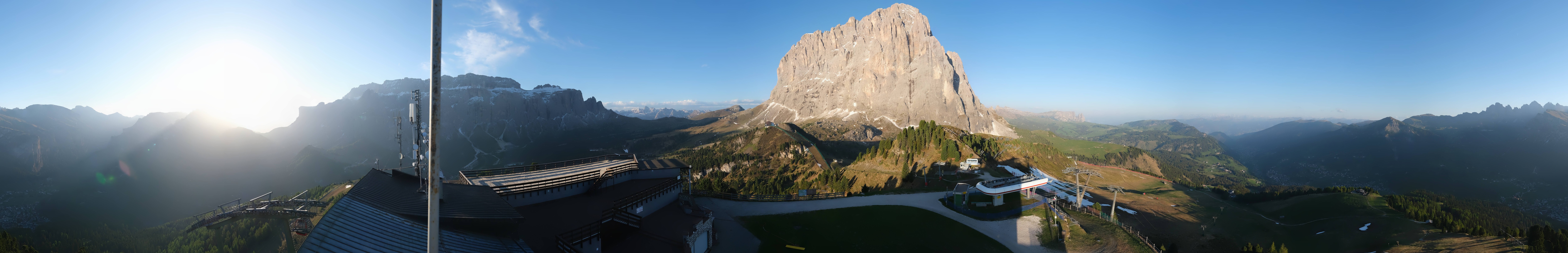 Archiv Foto Webcam Gröden: Ausblick Ciampinoi