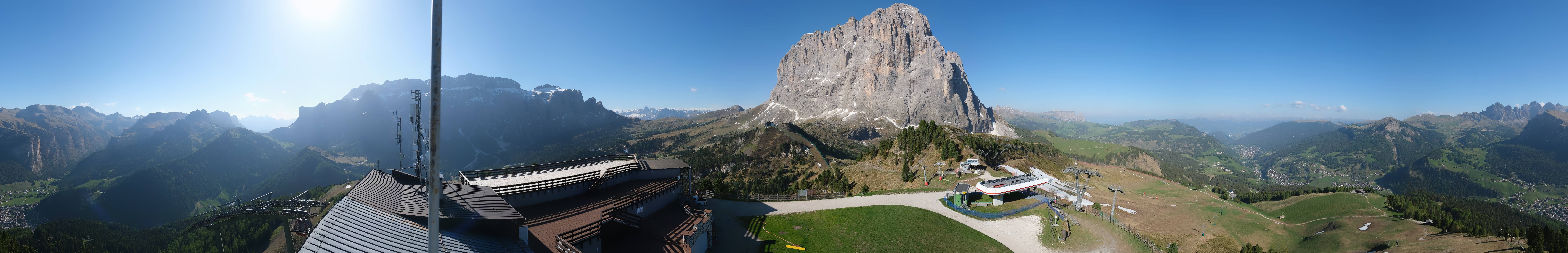 Archiv Foto Webcam Gröden: Ausblick Ciampinoi