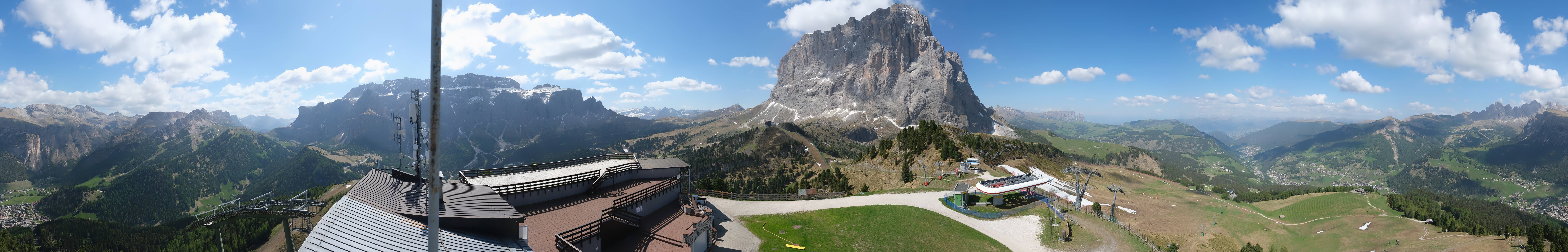 Archiv Foto Webcam Gröden: Ausblick Ciampinoi