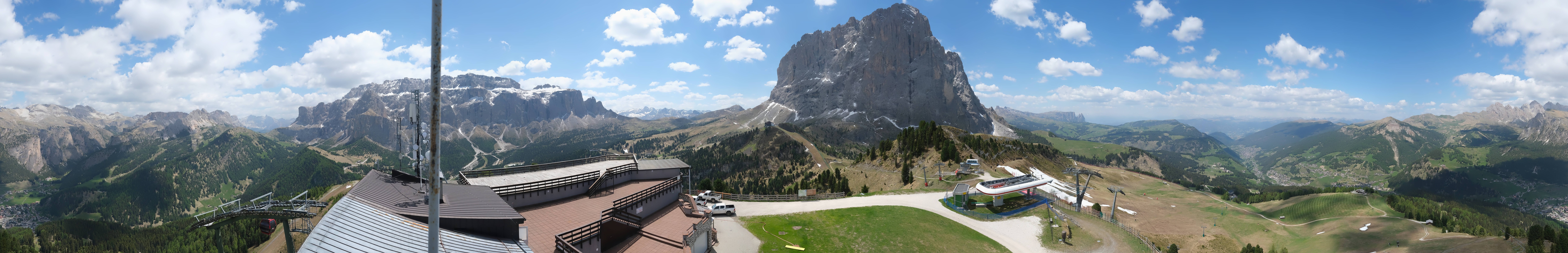 Archiv Foto Webcam Gröden: Ausblick Ciampinoi