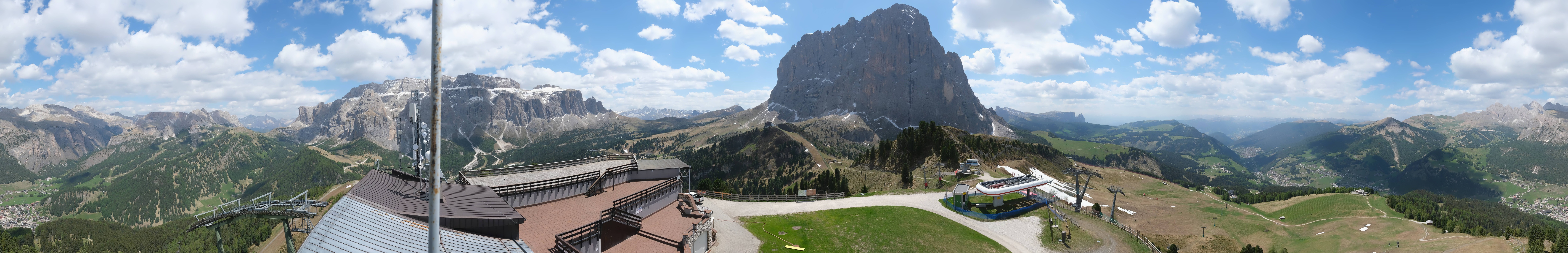 Archiv Foto Webcam Gröden: Ausblick Ciampinoi
