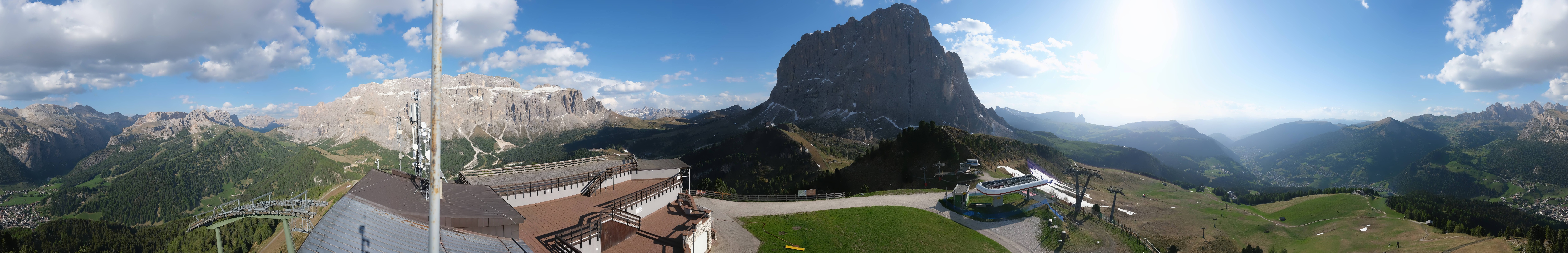 Archiv Foto Webcam Gröden: Ausblick Ciampinoi