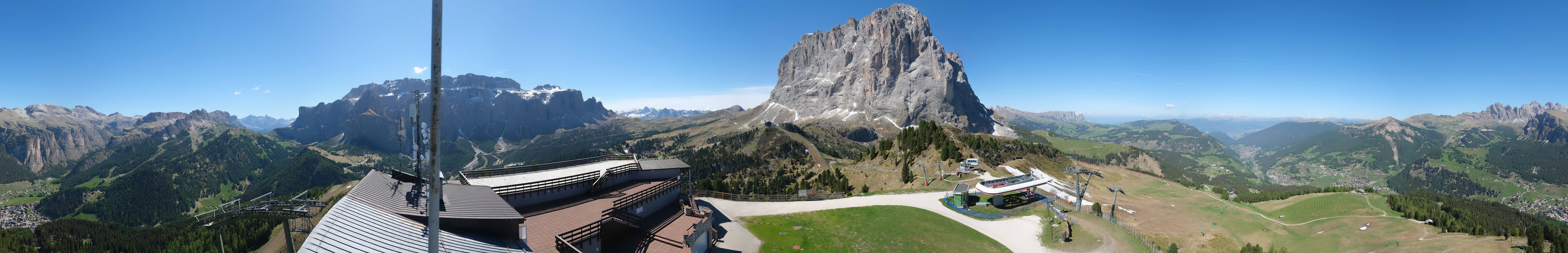 Archived image Webcam Val Gardena - View Ciampinoi top station