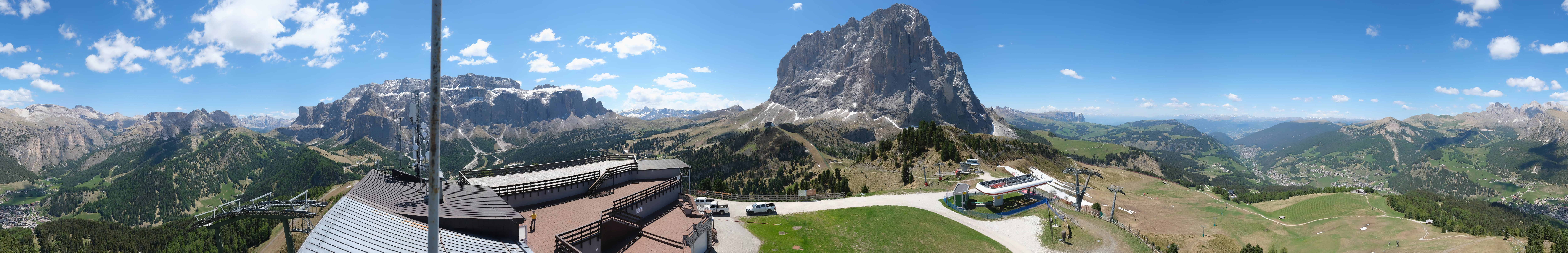 Archived image Webcam Val Gardena - View Ciampinoi top station