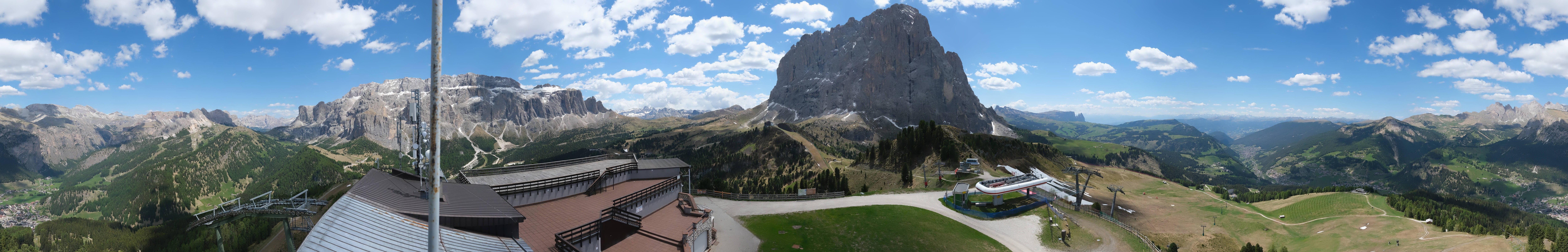 Archived image Webcam Val Gardena - View Ciampinoi top station
