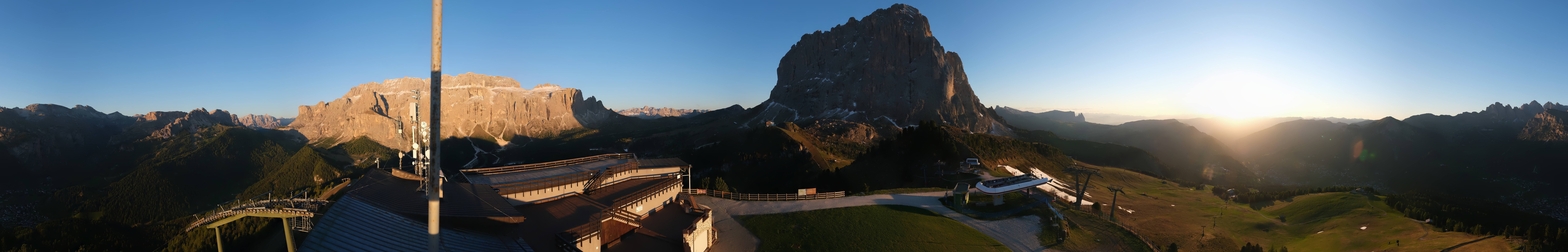 Archived image Webcam Val Gardena - View Ciampinoi top station