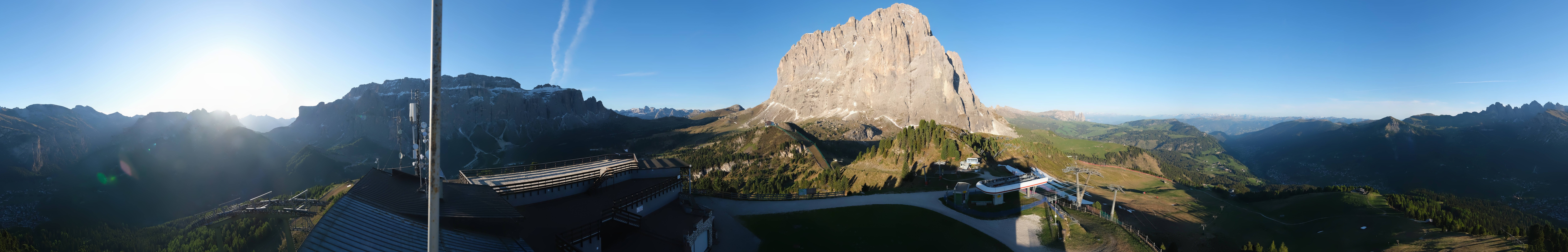 Archiv Foto Webcam Gröden: Ausblick Ciampinoi