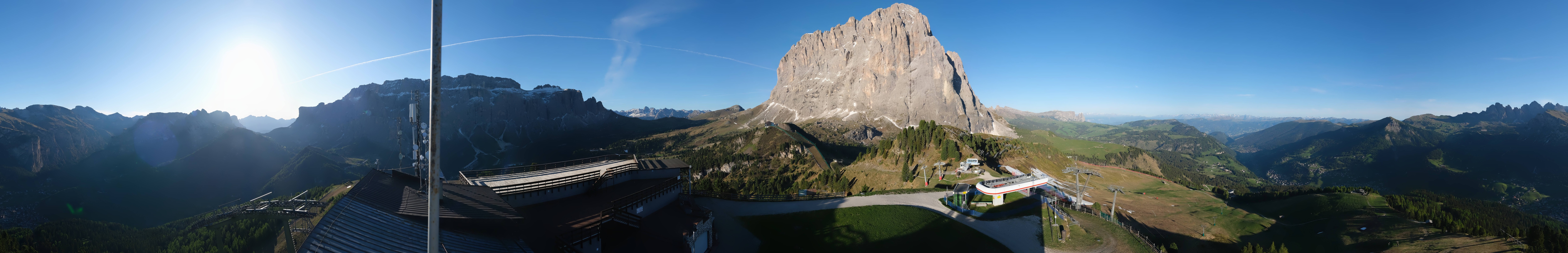 Archiv Foto Webcam Gröden: Ausblick Ciampinoi
