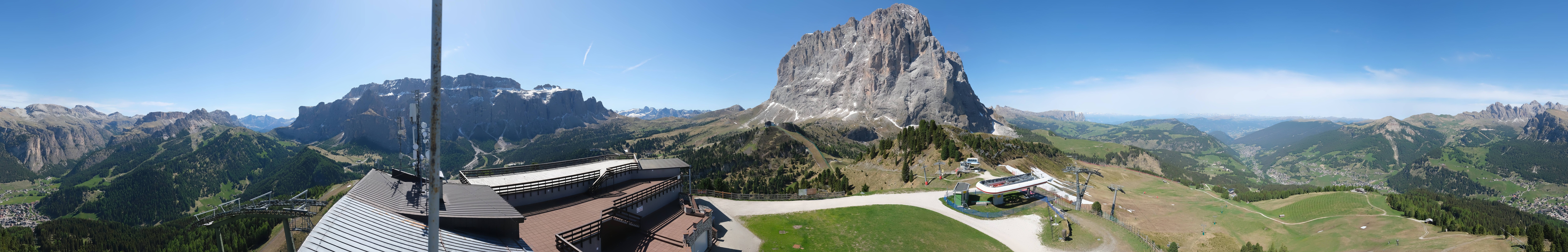 Archiv Foto Webcam Gröden: Ausblick Ciampinoi