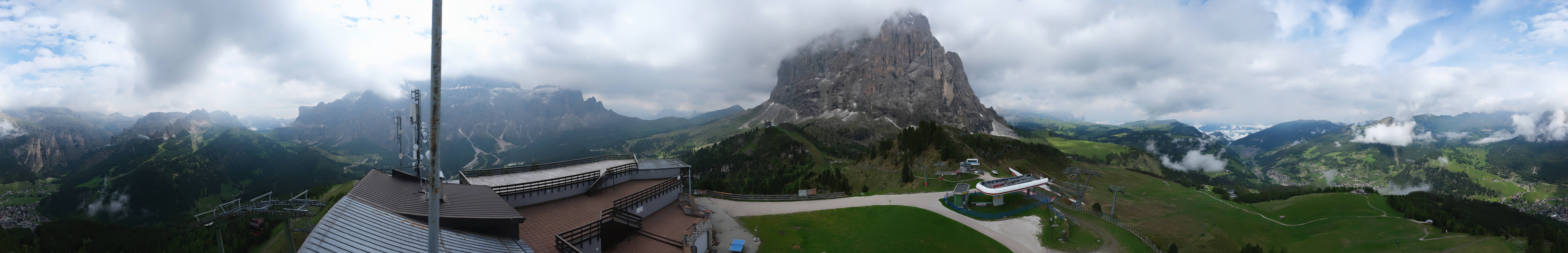 Archiv Foto Webcam Gröden: Ausblick Ciampinoi