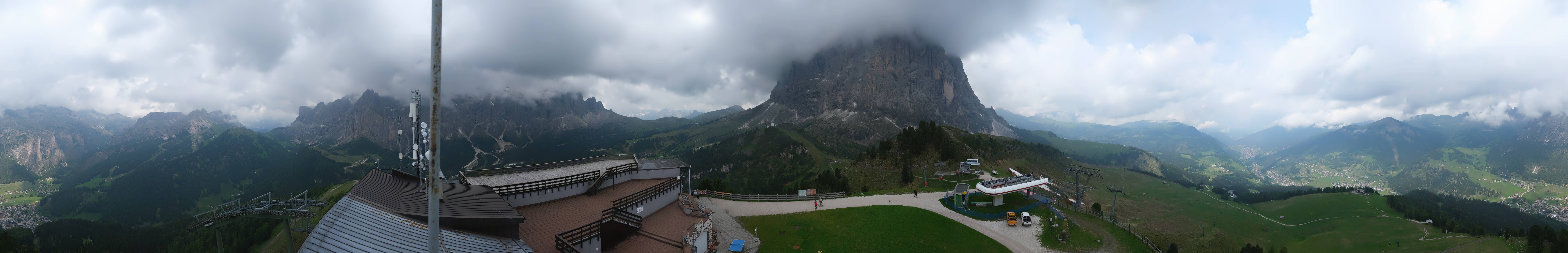 Archiv Foto Webcam Gröden: Ausblick Ciampinoi