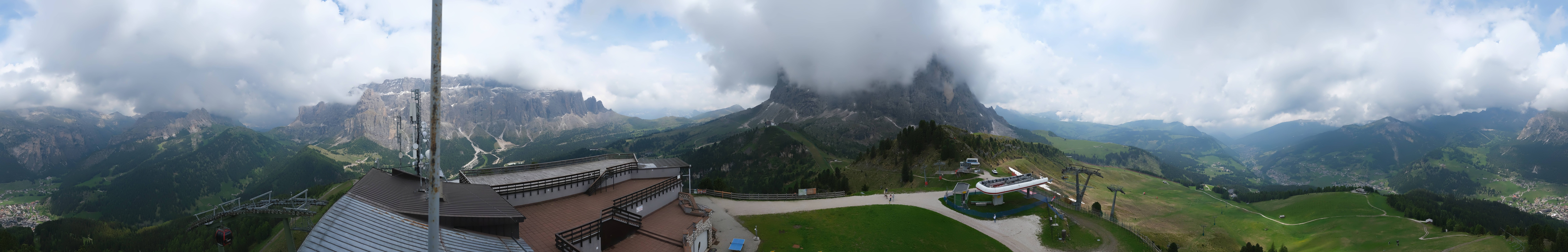 Archiv Foto Webcam Gröden: Ausblick Ciampinoi