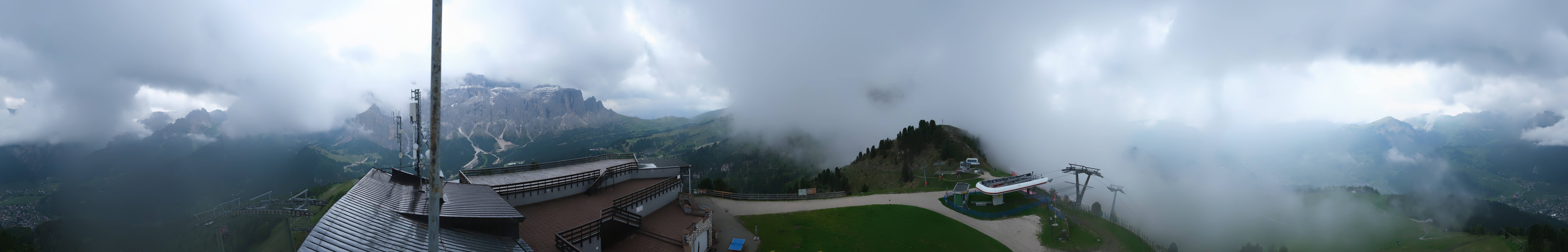 Archiv Foto Webcam Gröden: Ausblick Ciampinoi