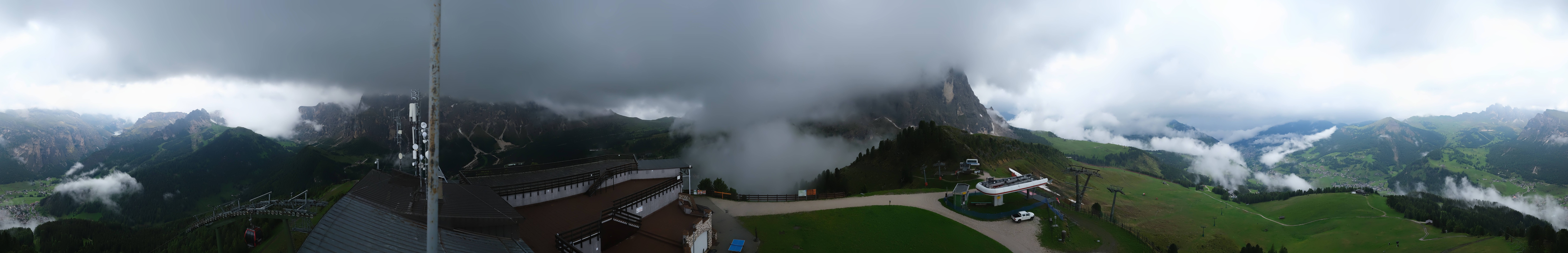 Archiv Foto Webcam Gröden: Ausblick Ciampinoi