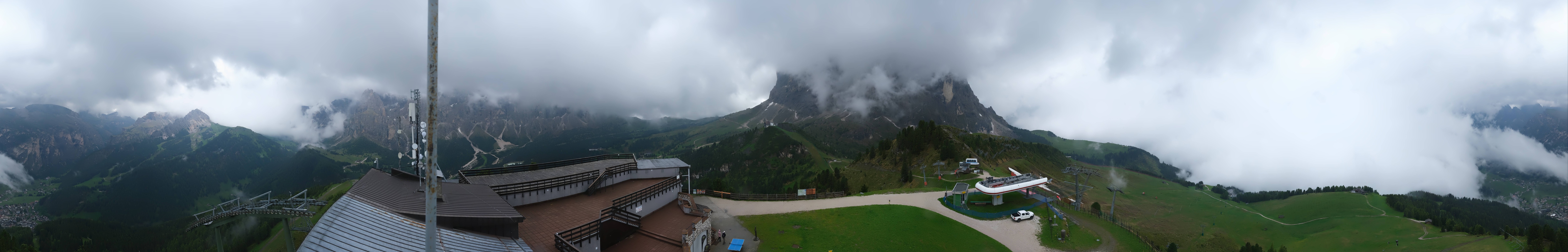 Archiv Foto Webcam Gröden: Ausblick Ciampinoi