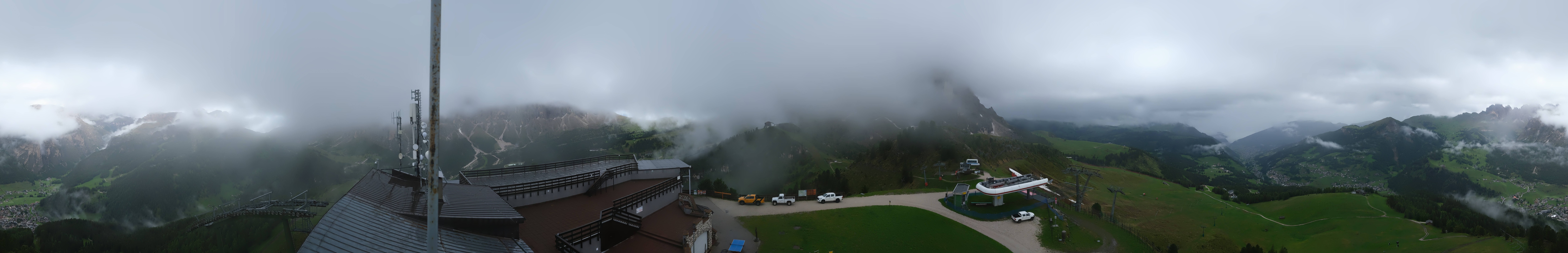 Archiv Foto Webcam Gröden: Ausblick Ciampinoi
