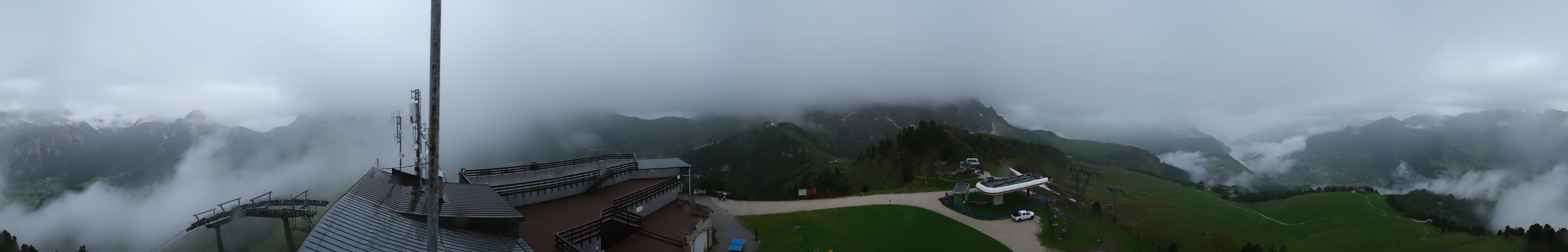 Archiv Foto Webcam Gröden: Ausblick Ciampinoi