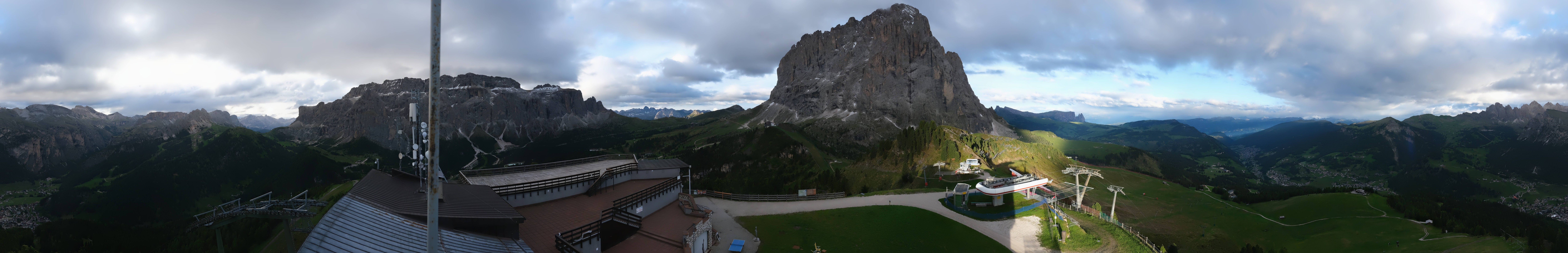Archiv Foto Webcam Gröden: Ausblick Ciampinoi