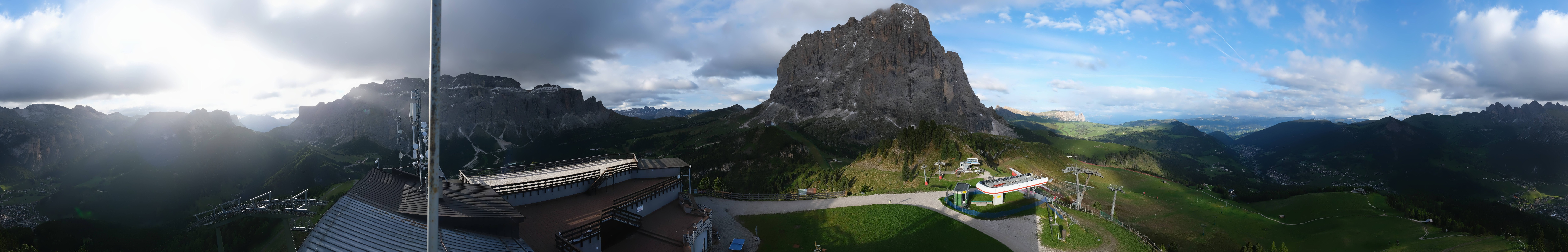Archiv Foto Webcam Gröden: Ausblick Ciampinoi