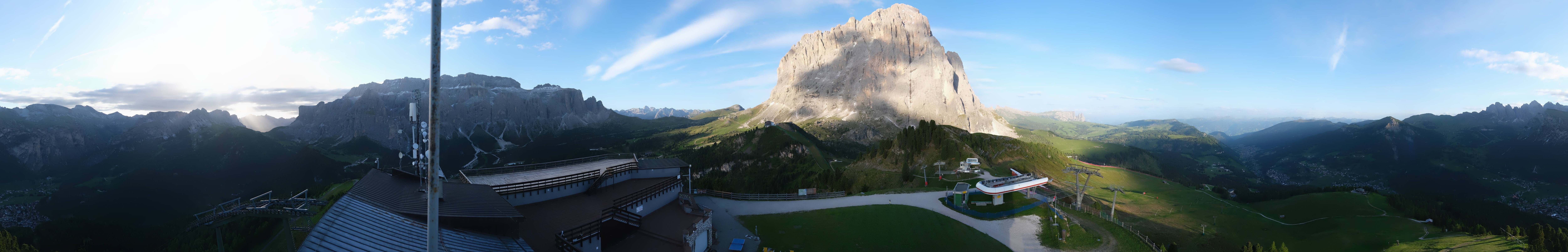 Archiv Foto Webcam Gröden: Ausblick Ciampinoi