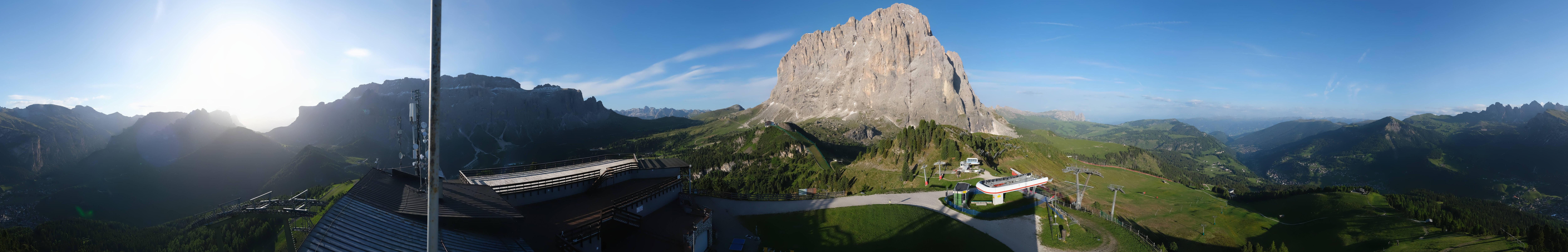 Archiv Foto Webcam Gröden: Ausblick Ciampinoi