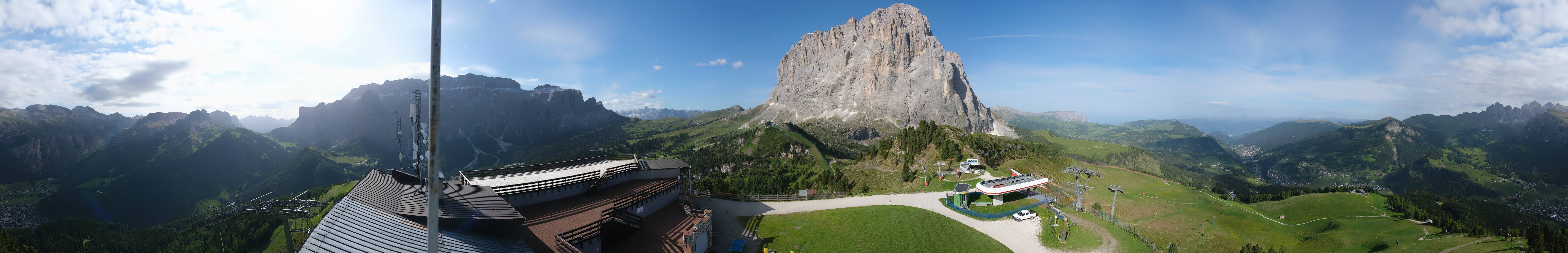 Archiv Foto Webcam Gröden: Ausblick Ciampinoi