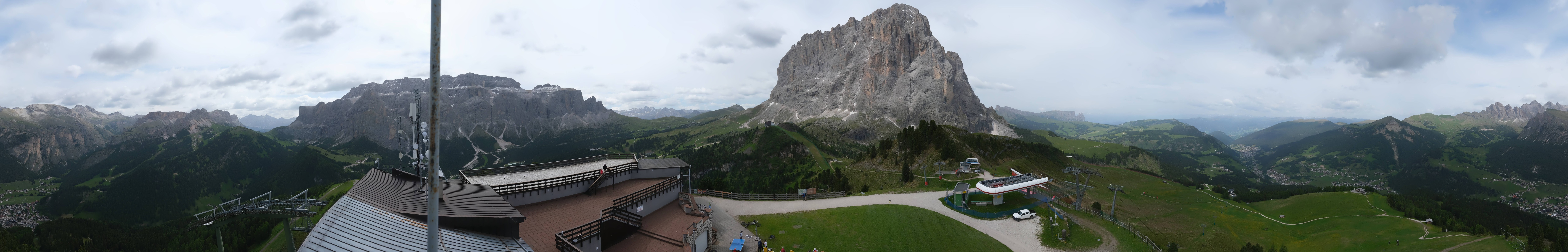 Archiv Foto Webcam Gröden: Ausblick Ciampinoi