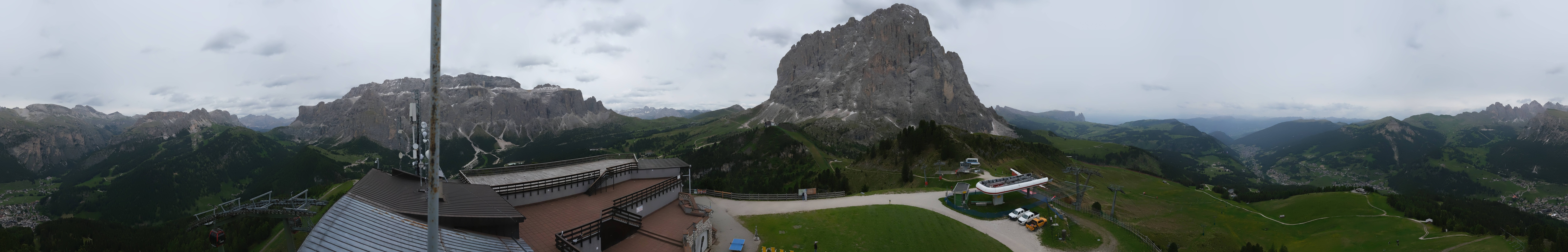 Archiv Foto Webcam Gröden: Ausblick Ciampinoi