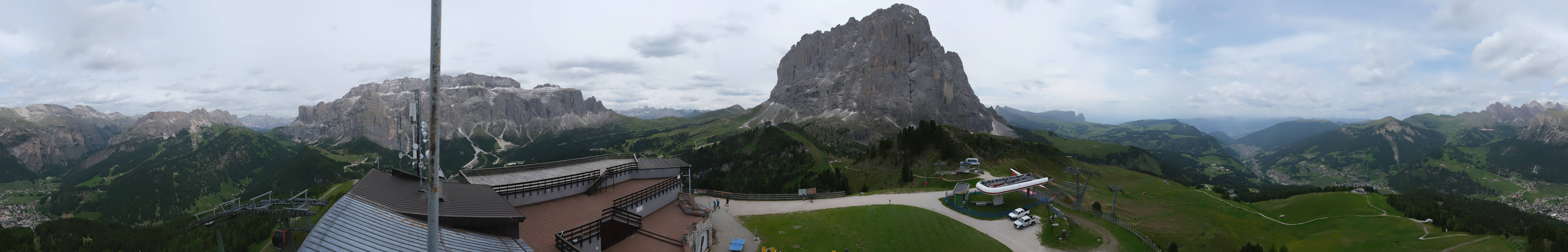 Archiv Foto Webcam Gröden: Ausblick Ciampinoi