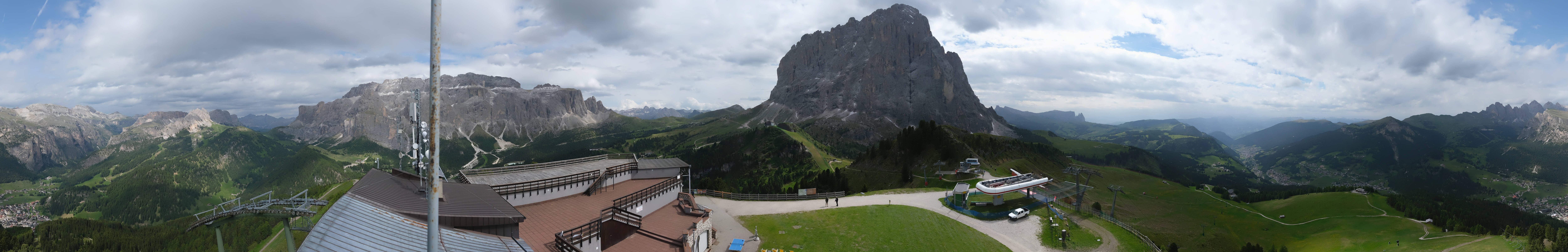 Archiv Foto Webcam Gröden: Ausblick Ciampinoi
