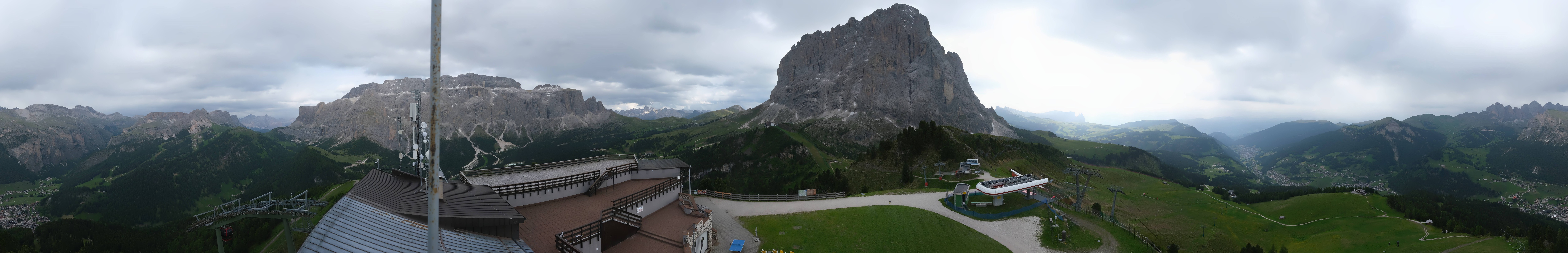 Archiv Foto Webcam Gröden: Ausblick Ciampinoi