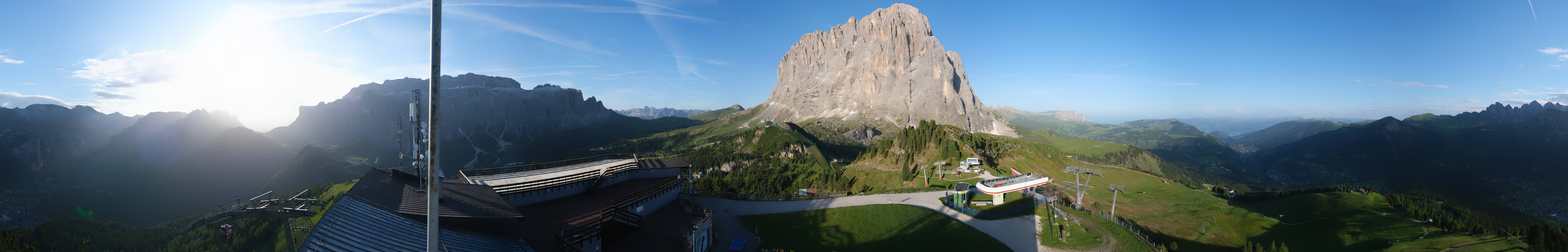Archiv Foto Webcam Gröden: Ausblick Ciampinoi