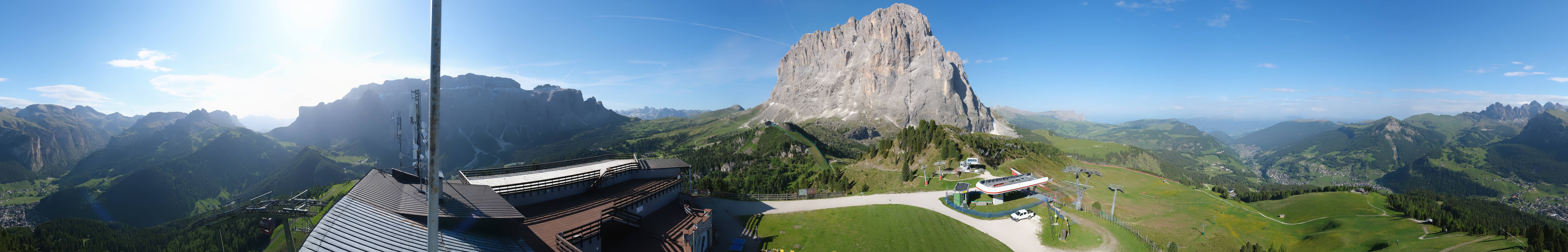 Archiv Foto Webcam Gröden: Ausblick Ciampinoi