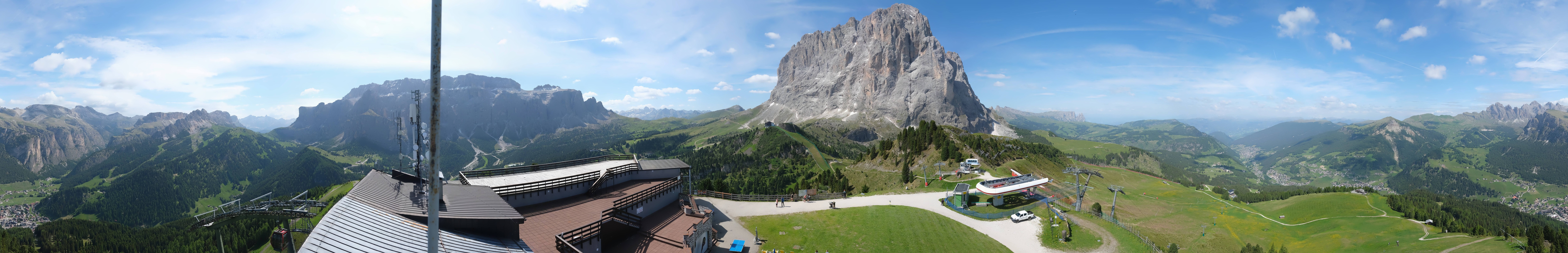 Archived image Webcam Val Gardena - View Ciampinoi top station
