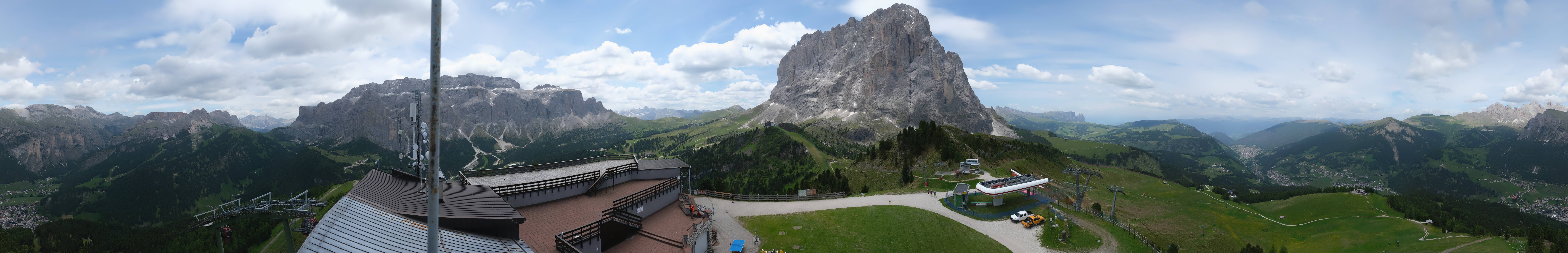 Archiv Foto Webcam Gröden: Ausblick Ciampinoi