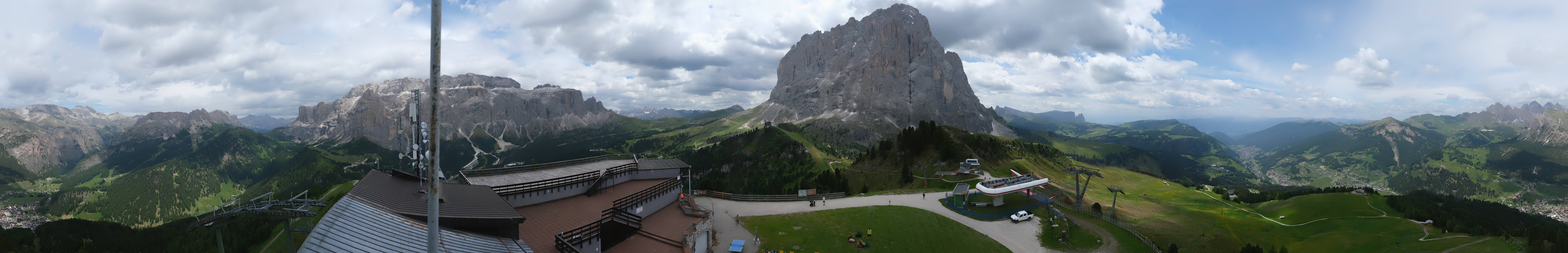 Archiv Foto Webcam Gröden: Ausblick Ciampinoi