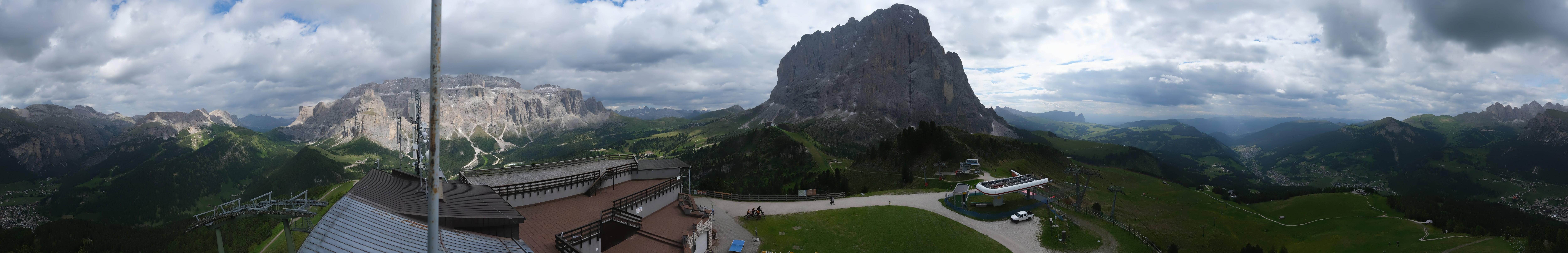 Archiv Foto Webcam Gröden: Ausblick Ciampinoi