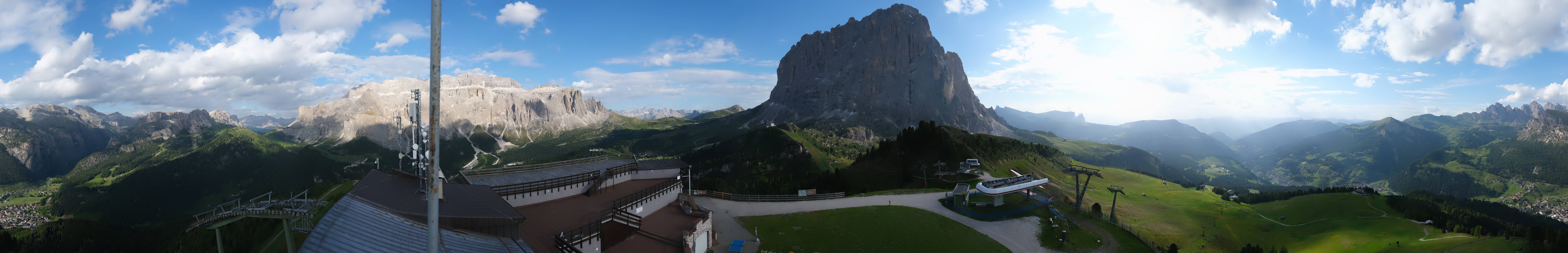 Archiv Foto Webcam Gröden: Ausblick Ciampinoi