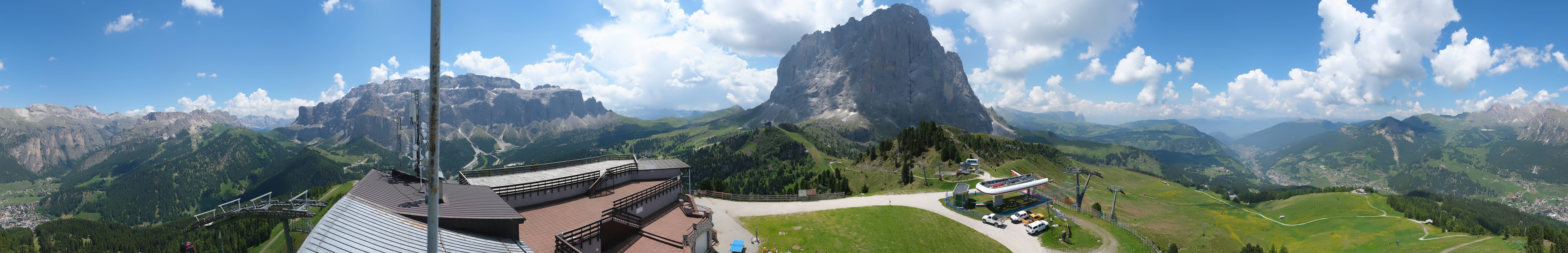Archiv Foto Webcam Gröden: Ausblick Ciampinoi