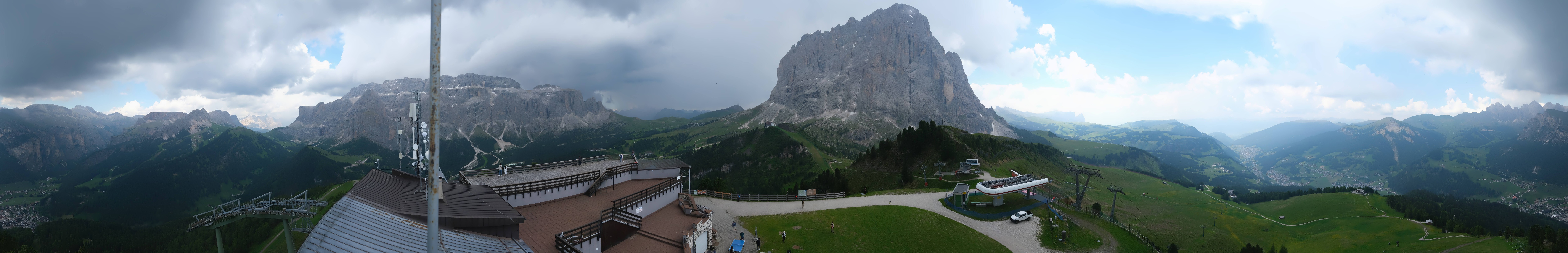 Archiv Foto Webcam Gröden: Ausblick Ciampinoi