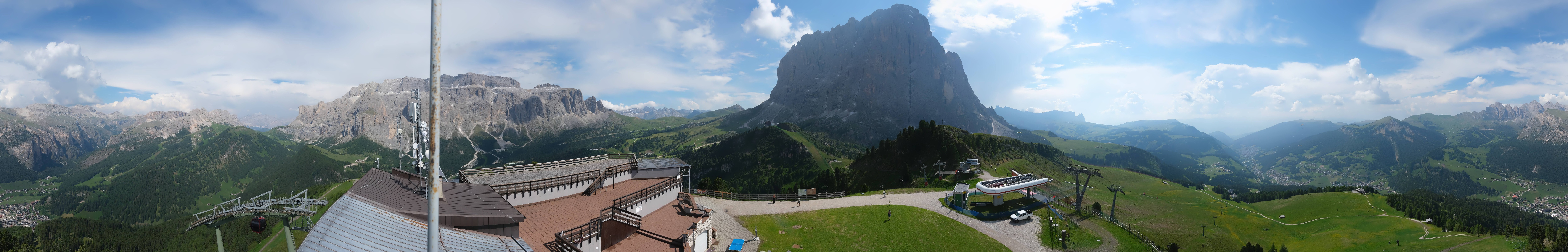 Archiv Foto Webcam Gröden: Ausblick Ciampinoi