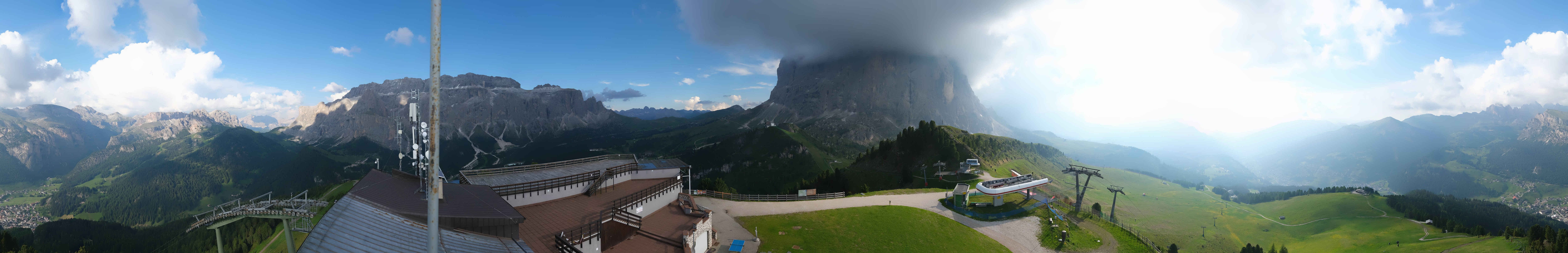 Archiv Foto Webcam Gröden: Ausblick Ciampinoi