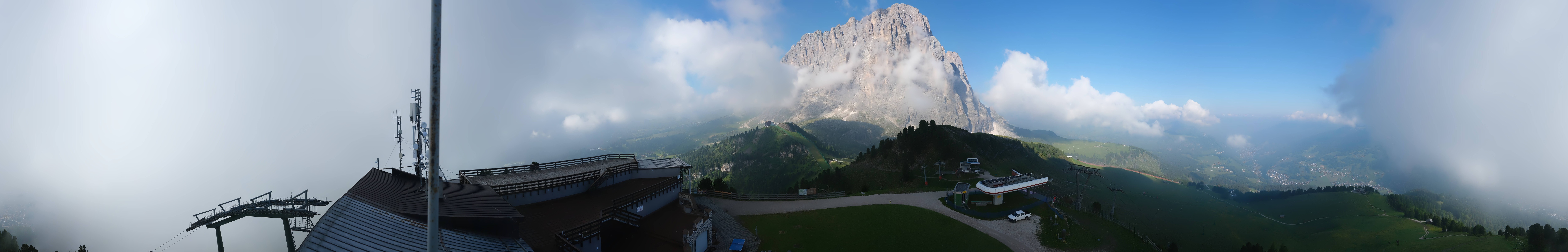 Archived image Webcam Val Gardena - View Ciampinoi top station
