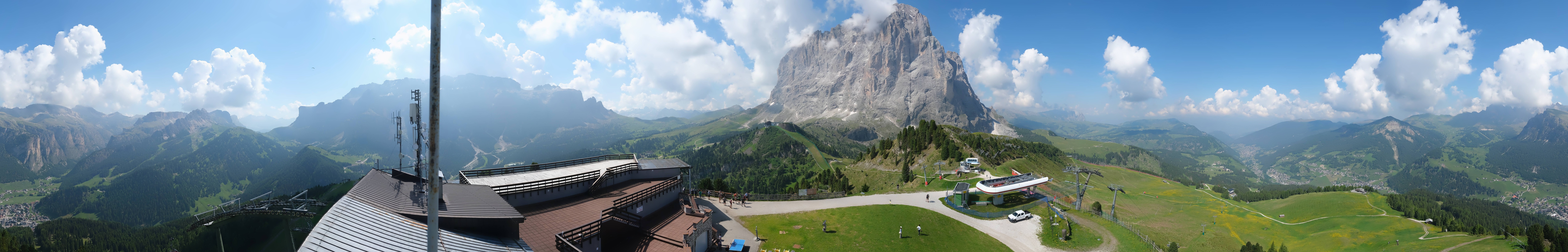 Archived image Webcam Val Gardena - View Ciampinoi top station