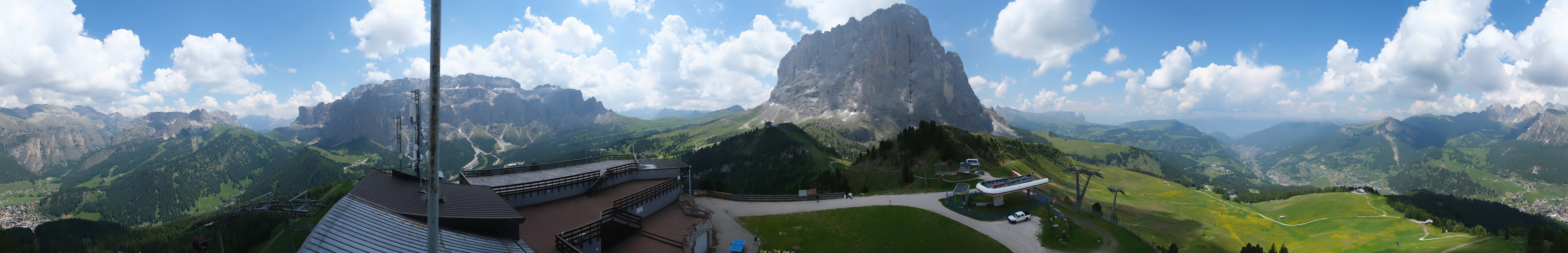 Archived image Webcam Val Gardena - View Ciampinoi top station