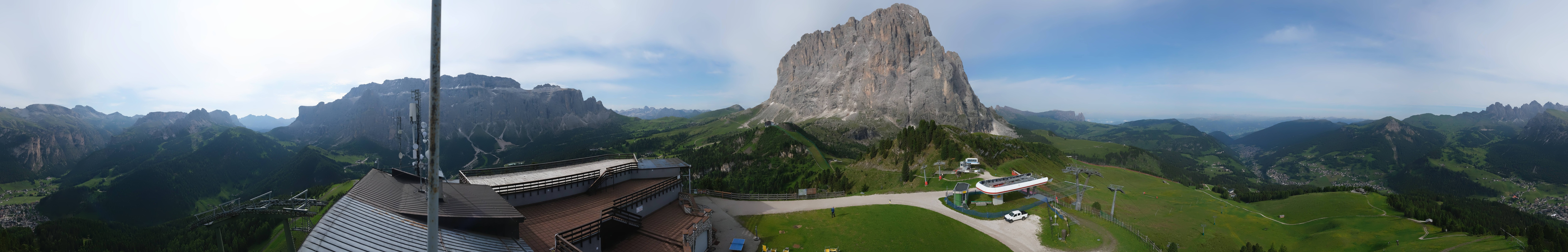 Archiv Foto Webcam Gröden: Ausblick Ciampinoi